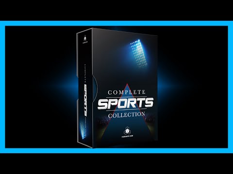 SPORTS SOUND EFFECTS LIBRARY BUNDLE TRAILER - Soccer, Racing, Tennis, MMA, Boxing, NBA Basketball, +