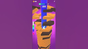 Drop Stack Ball 3D Game level 66 vs 67 #3dgaming #shots #foryou #shortsyoutube #dropstackball #drop