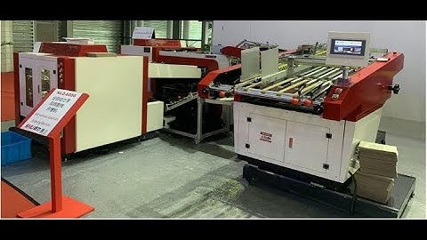 Corner Cutting and Grooving Machine for Lid and Base Boxes, Hardcover boxes, Rigid Box