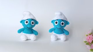 ☀Fabulous crochet Smurf / Cheerful Gnome amigurumi☀