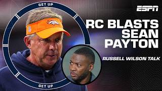 ABSOLUTELY BUSH LEAGUE  Ryan Clark SOUNDS OFF on Sean Payton's treatment of Russell Wilson | Get Up