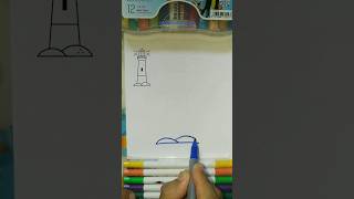 Download Lagu Mercusuar | cara menggambar dan mewarnai yang mudah untuk anak #mercusuar #menggambar #mewarnai MP3