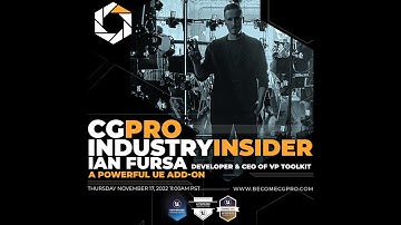 CG Pro Industry Insider - VP Toolkit Demo with Ian Fursa