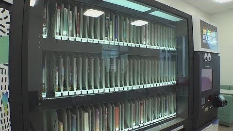 Library vending machine opens in New Orleans Ninth Ward