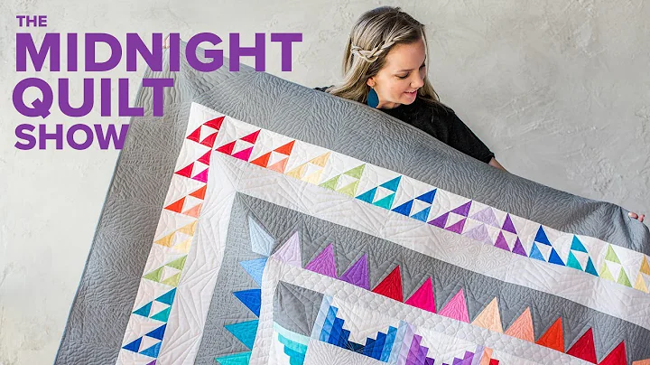 "Frequency" Rainbow Star Quilt | Yazzii GIVEAWAY +...