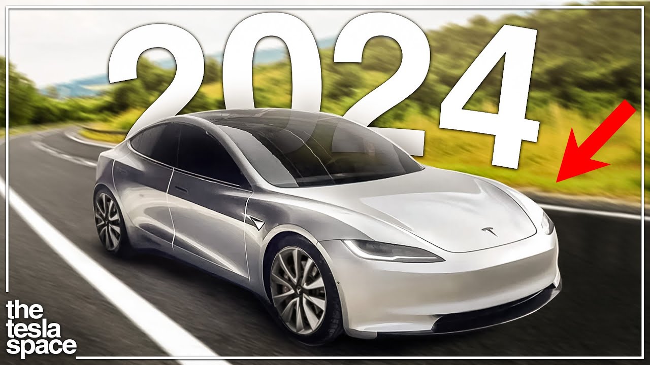 2025 Tesla Model Y Rendered Based On The Facelifted Model 3