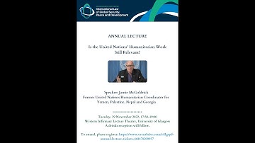 2022 ILGSPD Annual Lecture - Mr Jamie McGoldrick