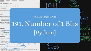 Leetcode 191  Number of 1 Bits [Python]