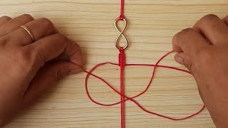 Easy macrame bracelet| Diy infinity bracelet at home