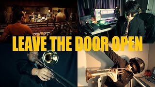 Bruno Mars, Anderson .Paak, Silk Sonic - Leave the Door Open (cover) with Horns section By Katejazs