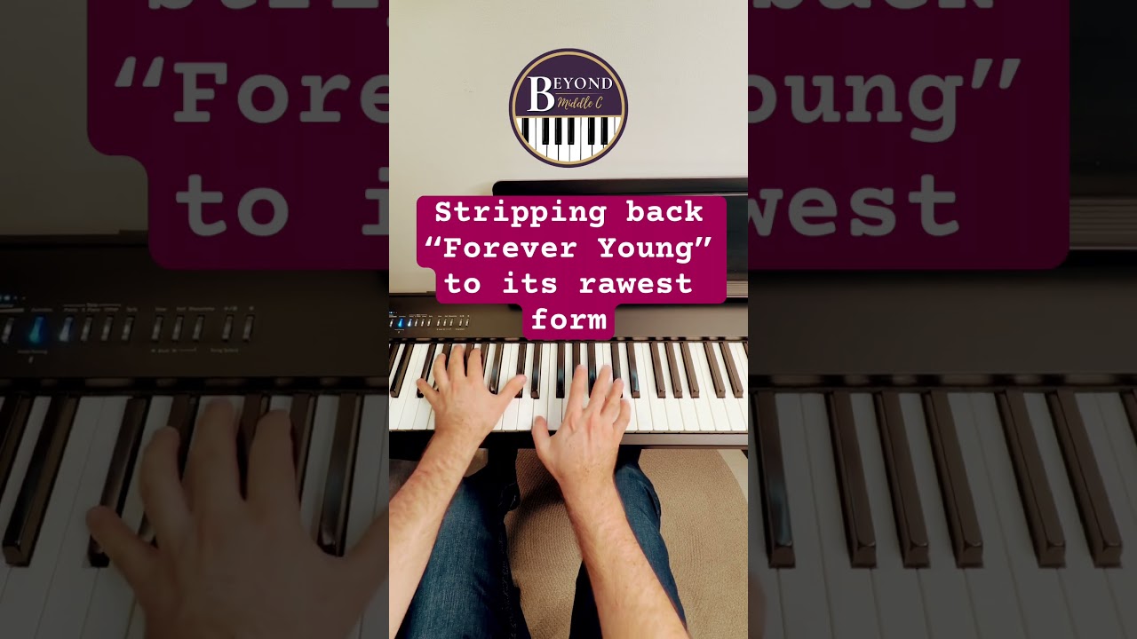 The most epic part of Forever Young on piano 🎹✨ #ForeverYoung #PianoCover #Shorts #PianoVibes