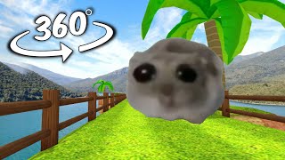 Sad Hamster Meme Chase you But it's 360 degree video