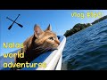 Nala cat explores trakai island castle by boat   vlog 159