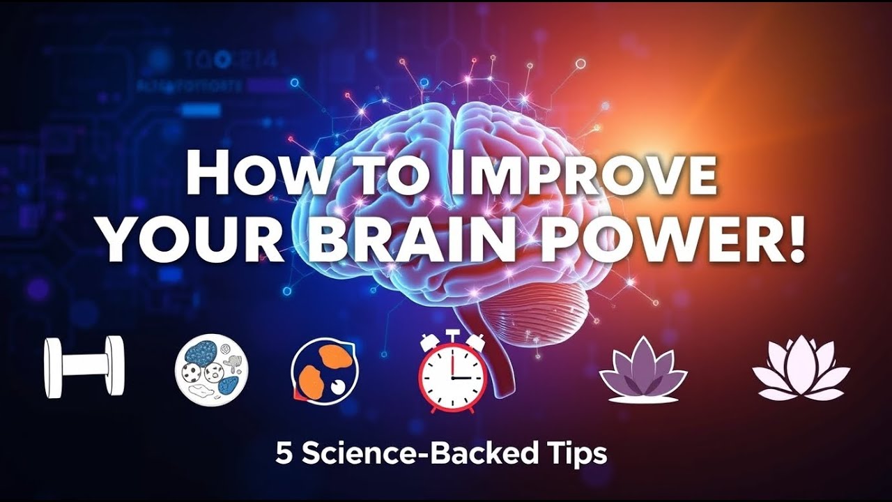 How to Improve Your Brain Power - YouTube