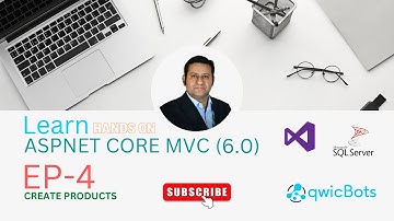 ASPNET CORE CRUD WITH EF CORE HANDS ON TUTORIAL | ADD PRODUCTS