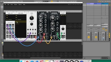 Tiny VCV Rack tips n°4 (MIDI MAP module works with Ableton Live using extra MIDI track)