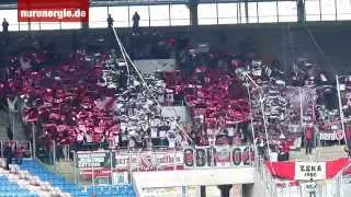 16.5.15 FC Hansa Rostock - FC Energie Cottbus ( Choreo, Pyro, Support )