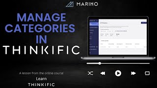 Manage Course Categories in Thinkific