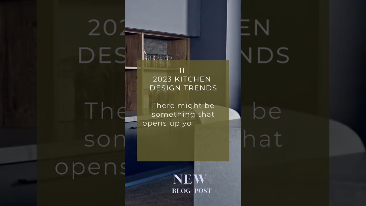 Kitchen Trends 2023