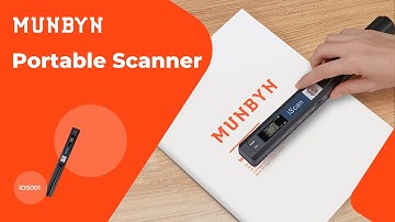 MUNBYN IDS001 Portable Document Scanner