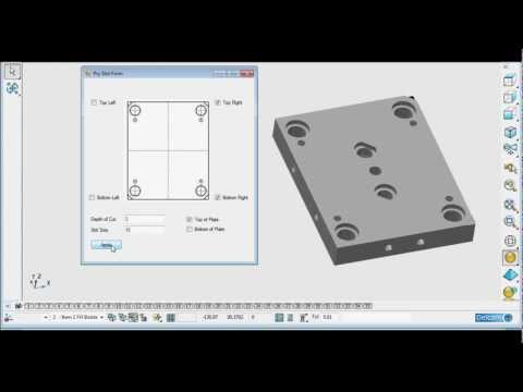 Pry Slot VB Program - Powershape Add-in Program