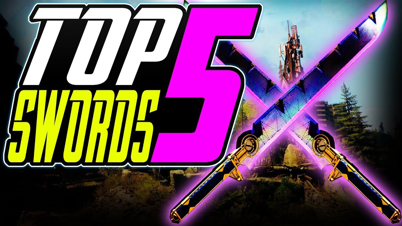 Destiny 2 TOP 5 SWORDS and THE NUMBER 1 BEST SWORD to get