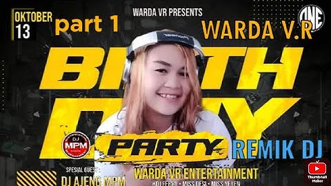 REMIK DJ WARDA V.R||DJ AJENG MPM||LIVE DESA LECAH BATU RAJO