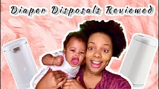 Diaper Pail Review *Munchkin Diaper Pail vs Diaper Genie vs Sassy Bags*