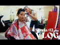 【海外VLOG セルビア#12】イメチェン|海外の美容室で髪バッサリ大変身|旦那の反応は...【ベリーショートヘア】