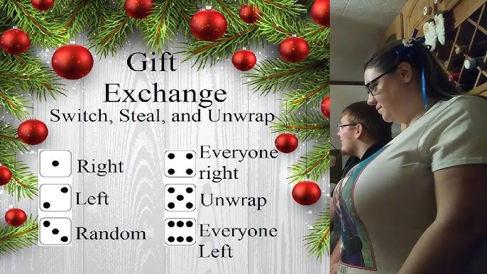 Switch Steal Unwrap Gift Exchange Dice Game - Play Party Plan