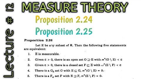 E is measurable|There is G-delta set containing E such that outer measure of G\E is zero