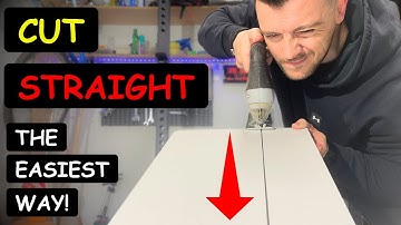How To Make a Perfect Straight Cuts! - DIY Jigsaw Hacks