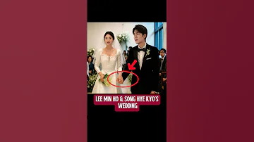 LEE MIN HO SONG HYE KYO S WEDDING VIRAL 