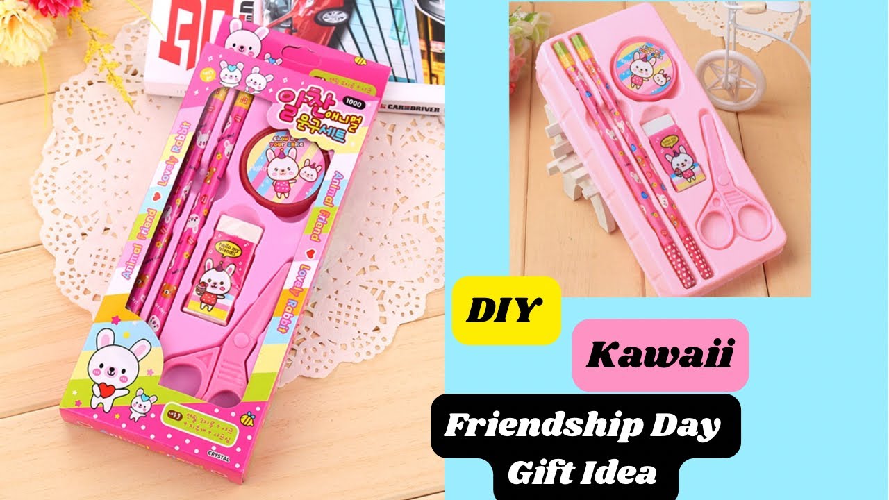 Day-3)How to make kawaii stationery set /DIY stationery set  #7daysstationerysetchallenge 