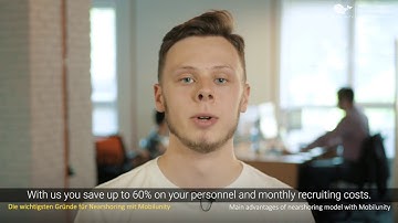 Main Advantages of Nearshoring Model with Mobilunity