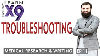 11.  Endnote Troubleshooting | endnote error when inserting citation