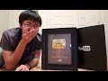 LOSER CRIES OVER YOUTUBE SILVER PLAY BUTTON UNBOXING (EMOTIONAL)