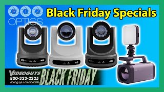 Black Friday Sale | PTZOptics PTZ Cameras