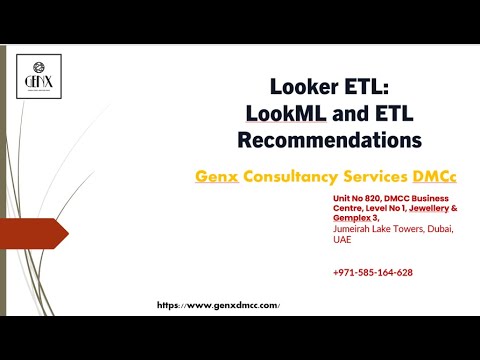 Looker ETL LookML and ETL Recommendations - YouTube