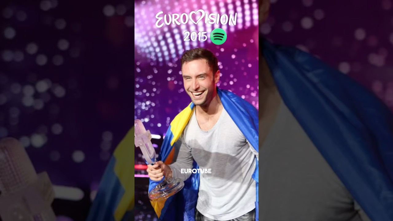 Eurovision 2015 Top 10 by Spotify streams 