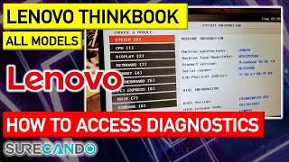 Lenovo ThinkBook How to access Diagnostics screenshot 5