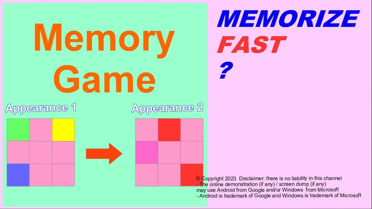 Know What is Google Memory Game