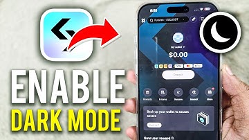 How to Enable Dark Mode on Bitget Wallet! 2025