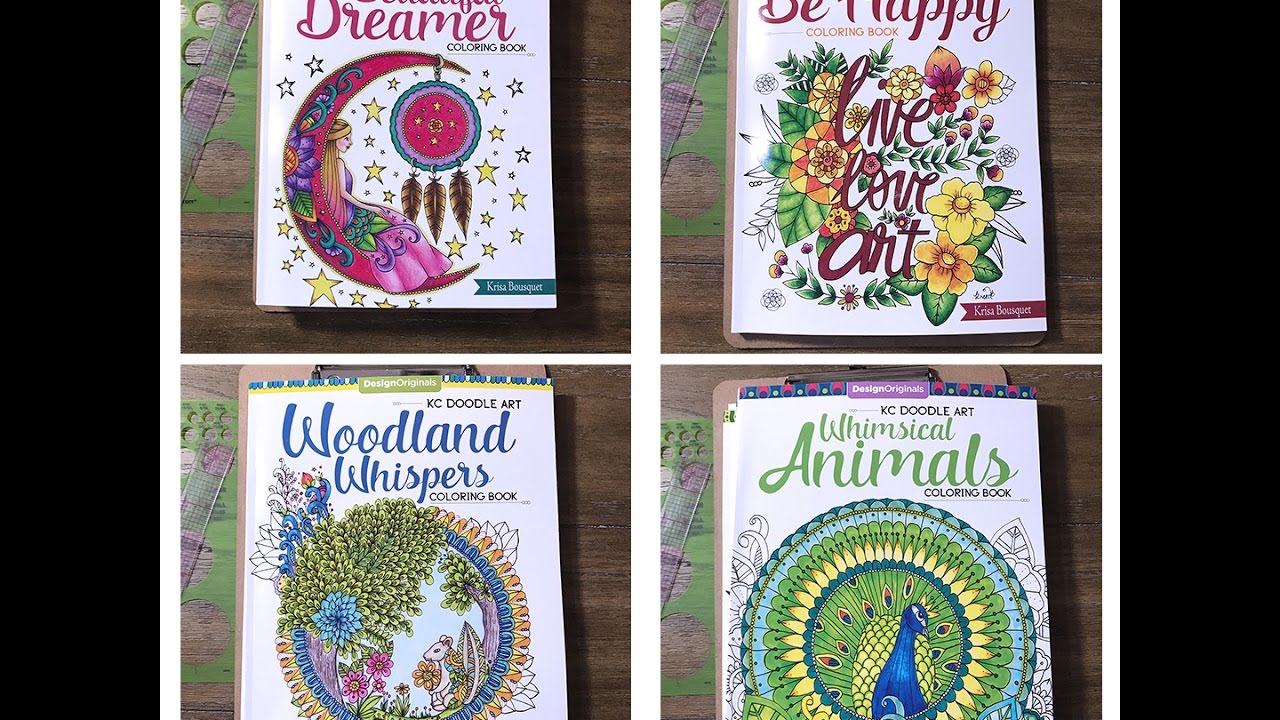New Coloring Books Flip Through YouTube