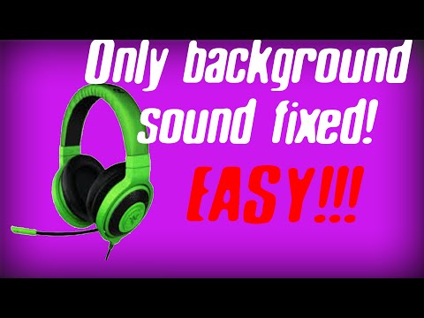 how-to-fix-headphones-only-playing-background-sound---easy-fix