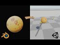 Blender to Unity - Importing a procedural texture