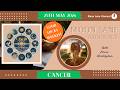 CANCER WEEKLY LUCKY HOROSCOPE 25TH MAY