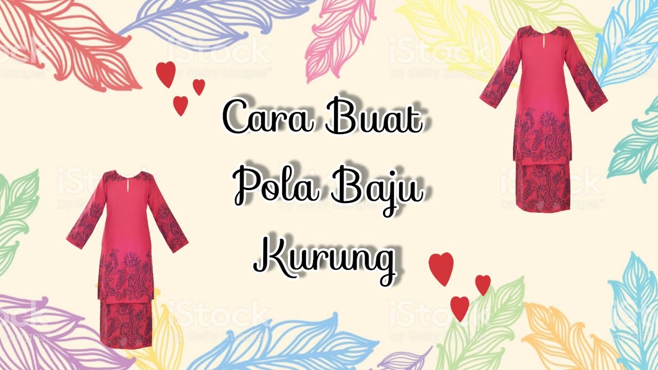  Cara  Buat  Pola Baju  Kurung Fiqah YouTube