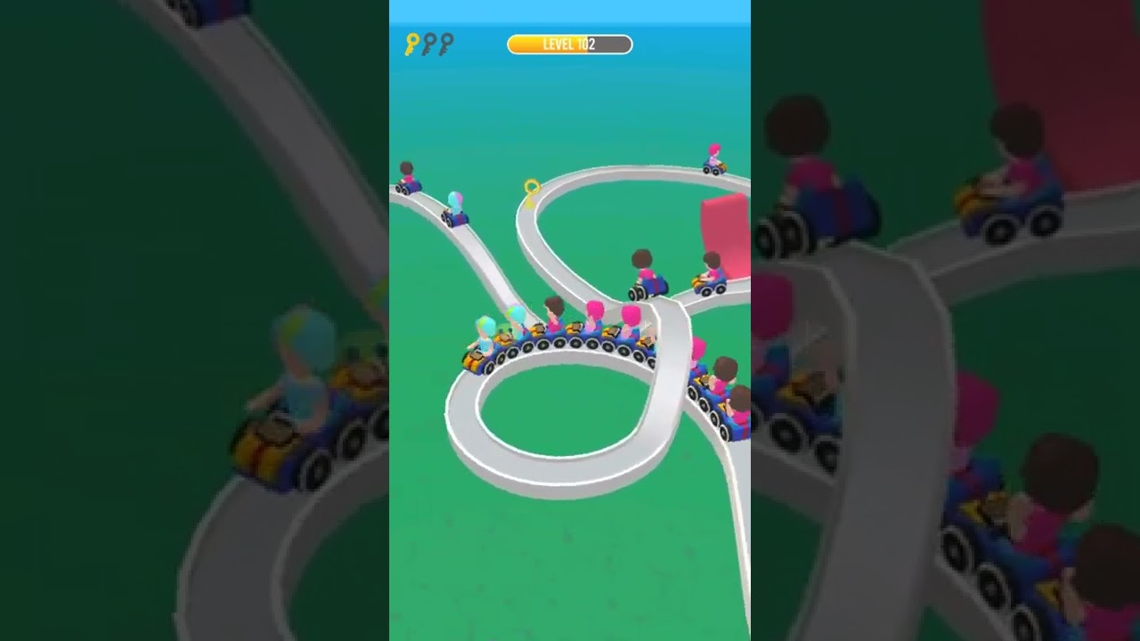 Cart Crash 🚗🐷  levels 102  Android, iOS mobile  