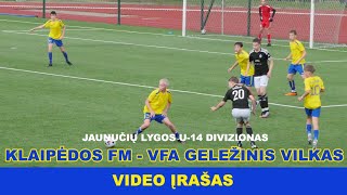 KLAIPĖDOS FM - VFA GELEŽINIS VILKAS 3-1 (2-1) [RUNGTYNĖS]